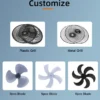 Wall Fan, Electric, Plastic - view 5