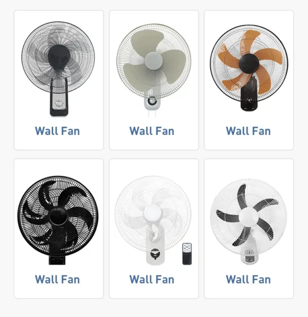 Wall Fan, Electric, Plastic - view 6