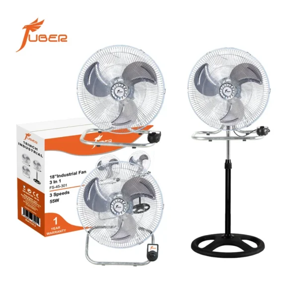 Wall Fan, Electric Power, 45W - view 3