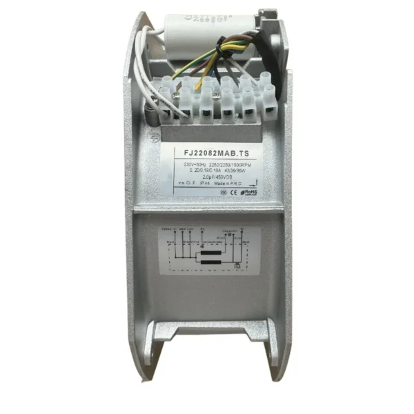 Wall Fan, FJ22082MABTS, Aluminum, Axial, AHUFFU - view 6