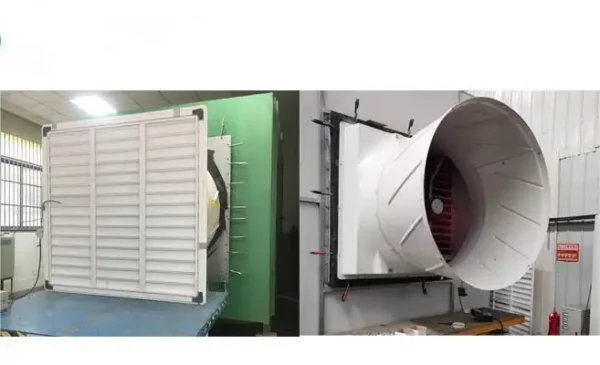 Wall Fan, Frp, Stainless, Steel - view 6