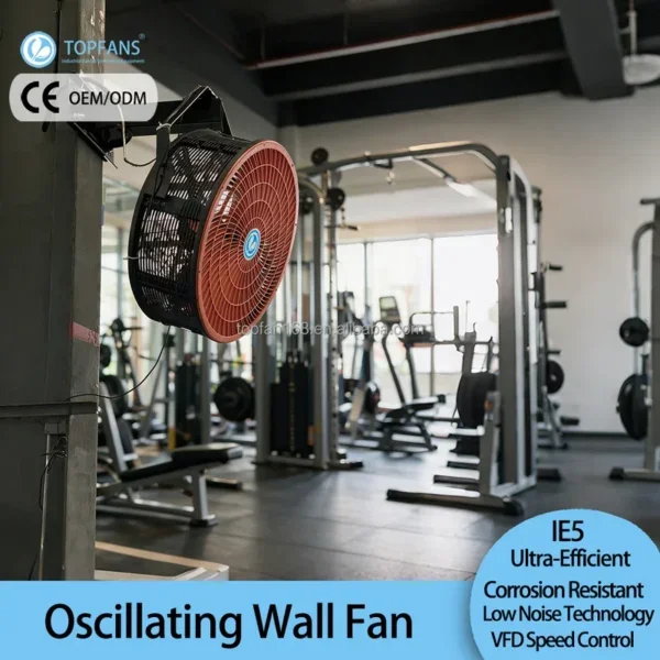 Wall Fan, Plastic, PMSM, IP55, 770mm
