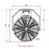 Wall Fan, PMSM, Aluminum - view 5