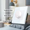 Wall Fan, Tempered Glass