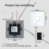 Wall Fan, Tempered Glass - view 5