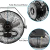 Wall Fan, Waterproof, 120, Electric