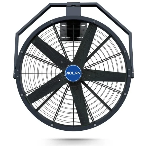Wall-mount Hvls Oscillating Fan, 0.9/1.2m, 16000, 370
