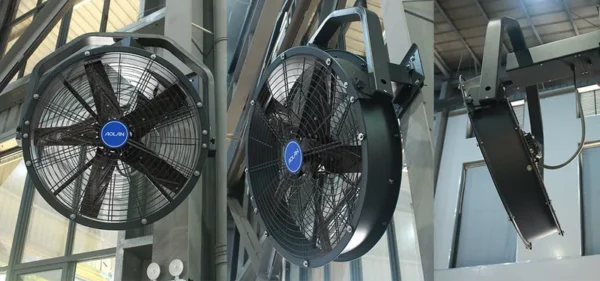Wall-mount Hvls Oscillating Fan, 0.9/1.2m, 16000, 370 - view 5