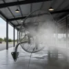 Wall Mount Misting Fan, 7000, CFM, Waterproof - view 2