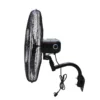 Wall Mount Oscillating Fan, 220 V, 1400r