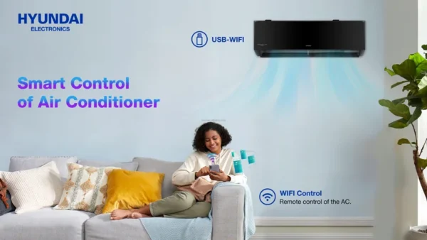 Wall Mounted Air Conditioner, HYUNDAI, R410A, 7000 - view 3