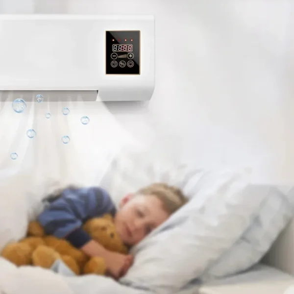 Wall Mounted Air Conditioner, Portable, Electric, Plastic - view 3