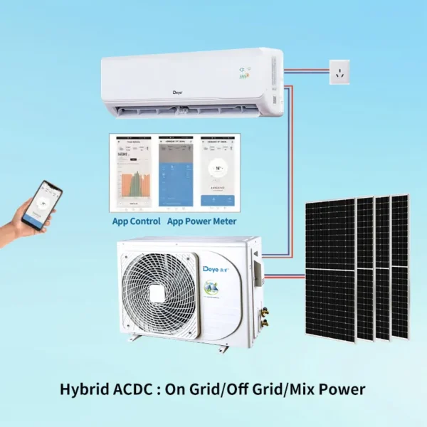 Wall Mounted Air Conditioner, T3, Solar, 58C, ACDC - view 2