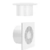 Wall-mounted Axial Exhaust Fan, 5-inch, 220-240V, Electric - view 2