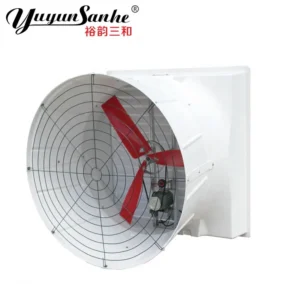 Wall-mounted Axial Exhaust Fan, FRP, 15000