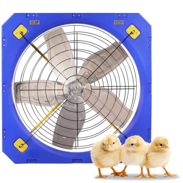 Wall-mounted Axial Fan, 1.2m, 380V-480V, 304, Stainless