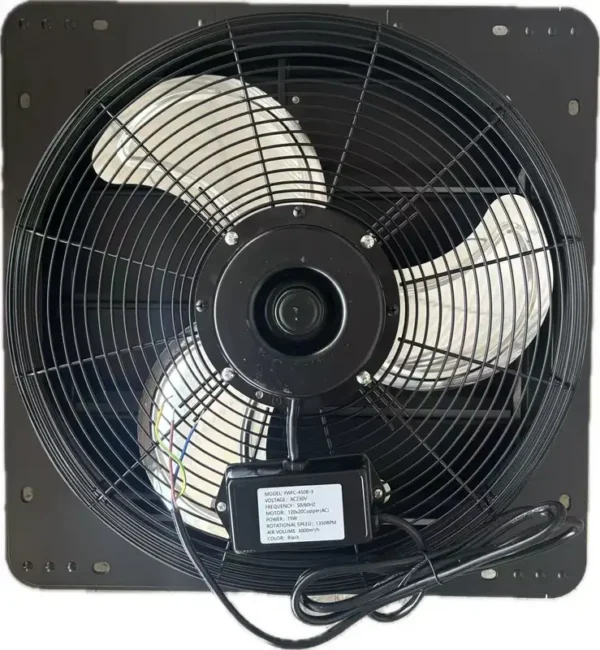 Wall Mounted Axial Fan, 220V, 50/60Hz, 75W, 450MM
