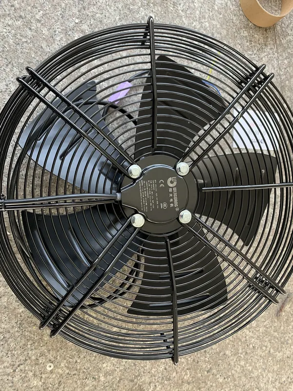 Wall-mounted Axial Fan, 380V, 380 V, Electric - view 2