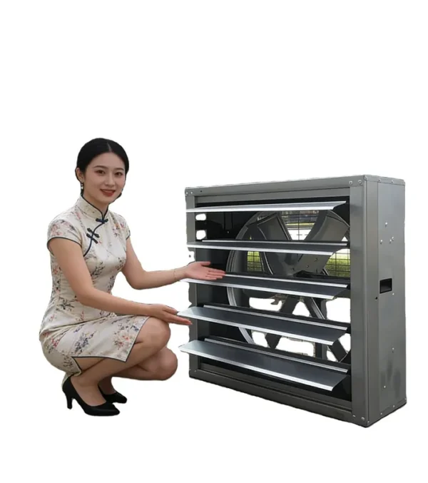 Wall-mounted Axial Flow Extractor, 39", 1000mm, Copper - view 2