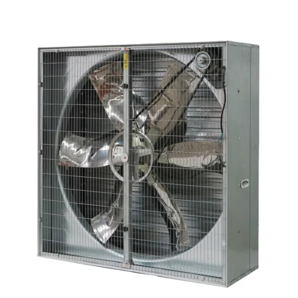 Wall-mounted Axial Push-pull Fan, 1380, Stainless, Steel - view 2