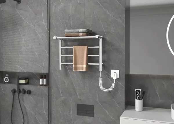 Wall-mounted Bathroom Heater, Stainless, Steel, 304 - view 3