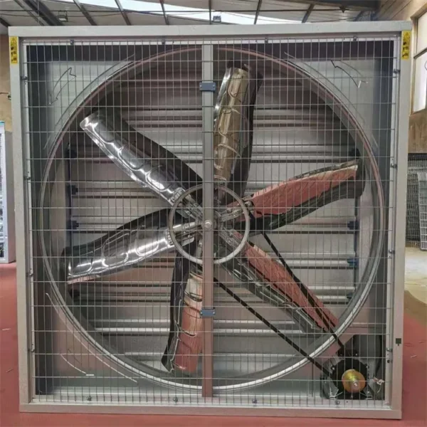 Wall Mounted Exhaust Fan, 380V, 3-phase, Steel - view 3