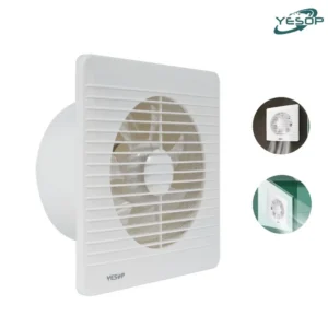 Wall-mounted Exhaust Fan, A.C. Source