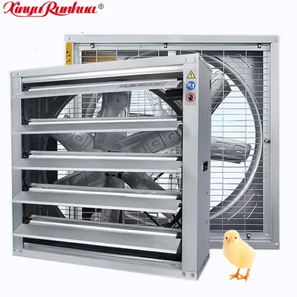 Wall-mounted Fan, 1250mm, Stainless, Steel