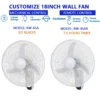 Wall Mounted Fan, 7.5hours, 18inch - view 6