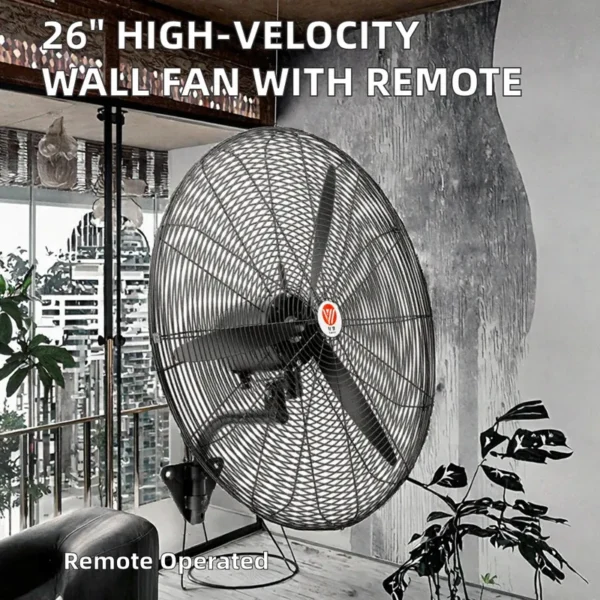 Wall Mounted Fans, 130W, Plastic - view 2