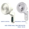 Wall Mounted Hanging Fan, 90w, Electric, Plastic - view 5