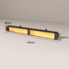 Wall Mounted Infrared Heater, Ceiling, 220-240V~ 50Hz, 1500 W