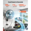 Wall-mounted Mist Fan, IP44, 18h - view 2