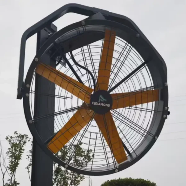 Wall Mounted Misting Fan, Aluminium, 220 V - view 4