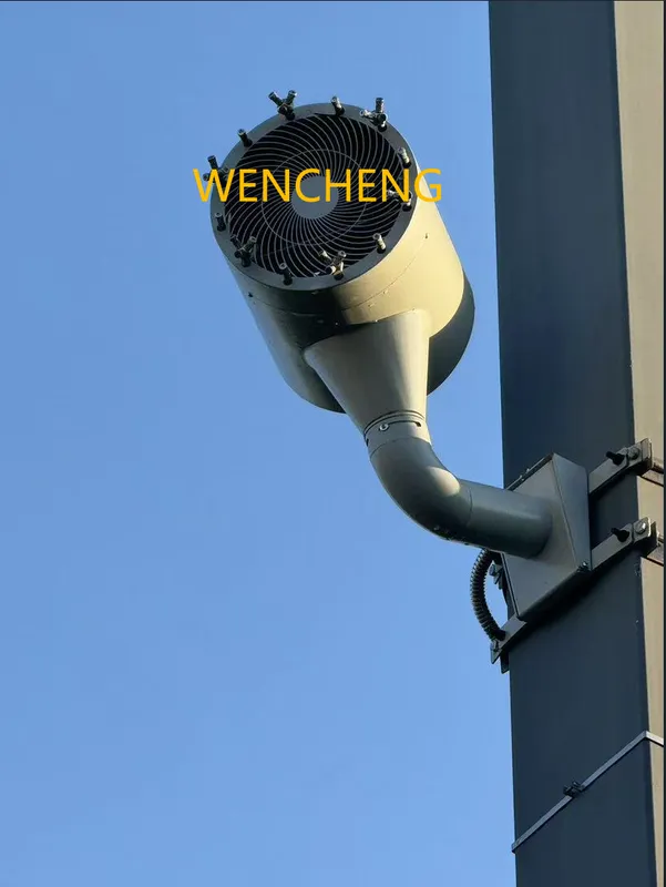 Wall Mounted Misting Fan, WENCHENG, 110V, Electric - view 4