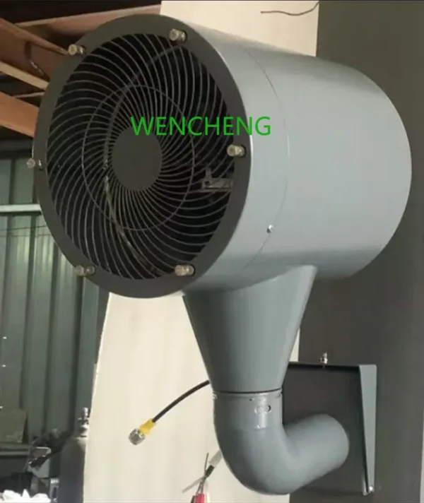 Wall Mounted Misting Fan, WENCHENG, 110V, Electric - view 5