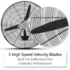 Wall Mounted Ventilation Fan, 650mm, 26inch - view 5
