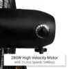 Wall Mounted Ventilation Fan, 650mm, 26inch - view 6