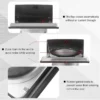 Wall Outlet External Extractor, Stainless, Steel, HVAC - view 3