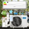 Wall Split Air Conditioner, T3, 110-120V, 8001-10000