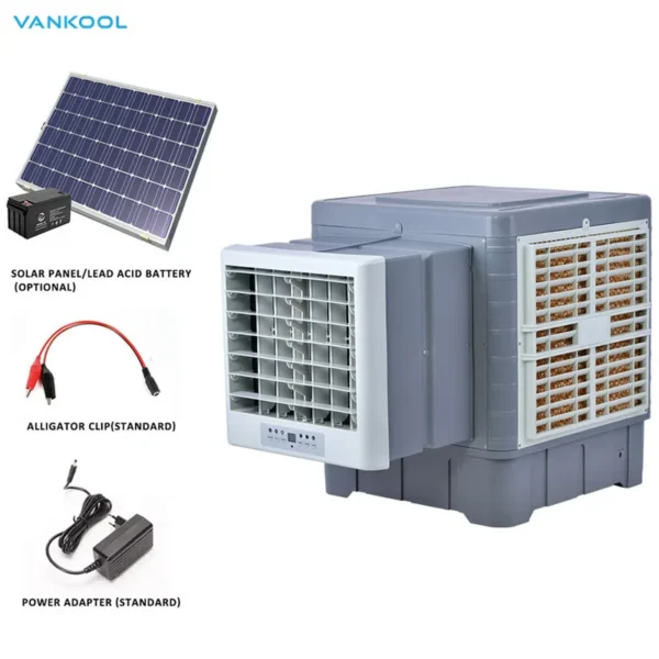 Wall Window Mounted Evaporator, 6000cmh, Solar