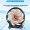 Warehouse Ventilation Drum Fan, Portable, 220 V, Plastic