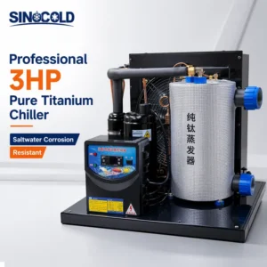 Water Chiller, 3HP, Titanium, R-410A