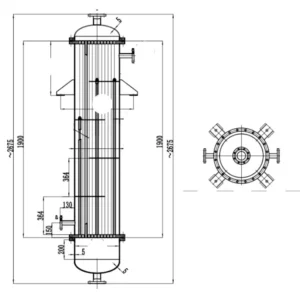 Water Cooled Condenser, SS304, R410A