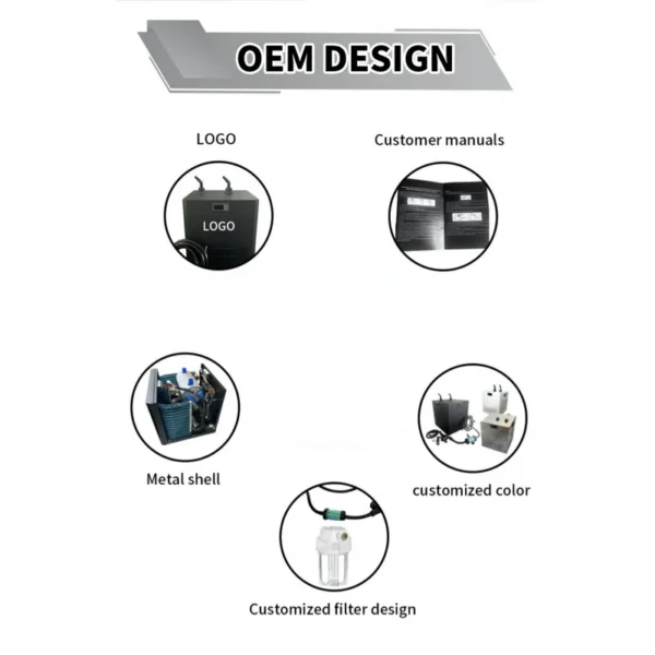 Water Cooler, 500L, 1/2HP, DWC, RDWC - view 5