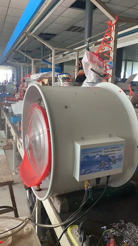 Water Cooling Mist Fan, 12m, Wall - view 4