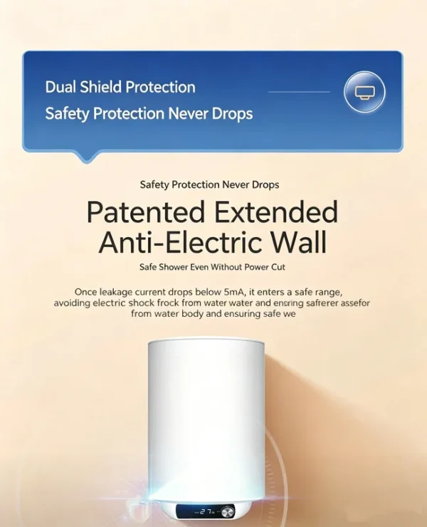 Water Heater, 100L, Wall - view 3