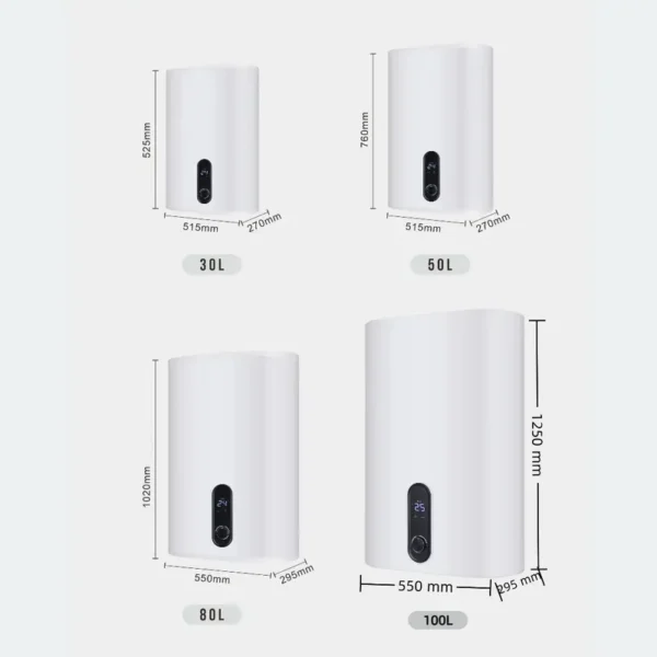 Water Heater, 30L, Stainless, Steel - view 5