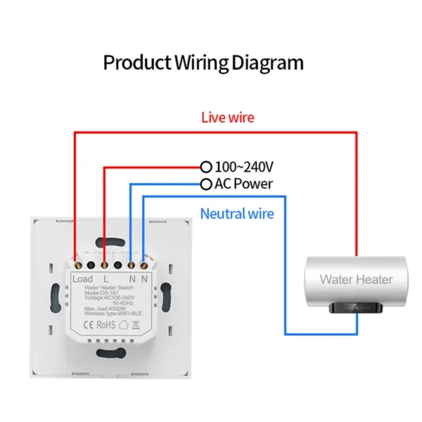 Water Heater, 4000W, 20A - view 4
