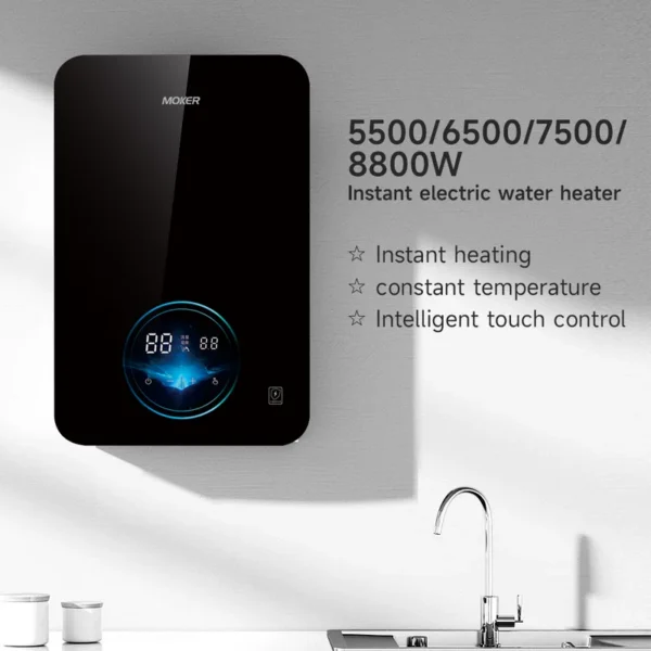 Water Heater, 5500W, 220v, 240V, Wall - view 3